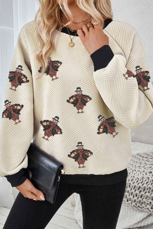 Turkey Graphic Sweatshirt