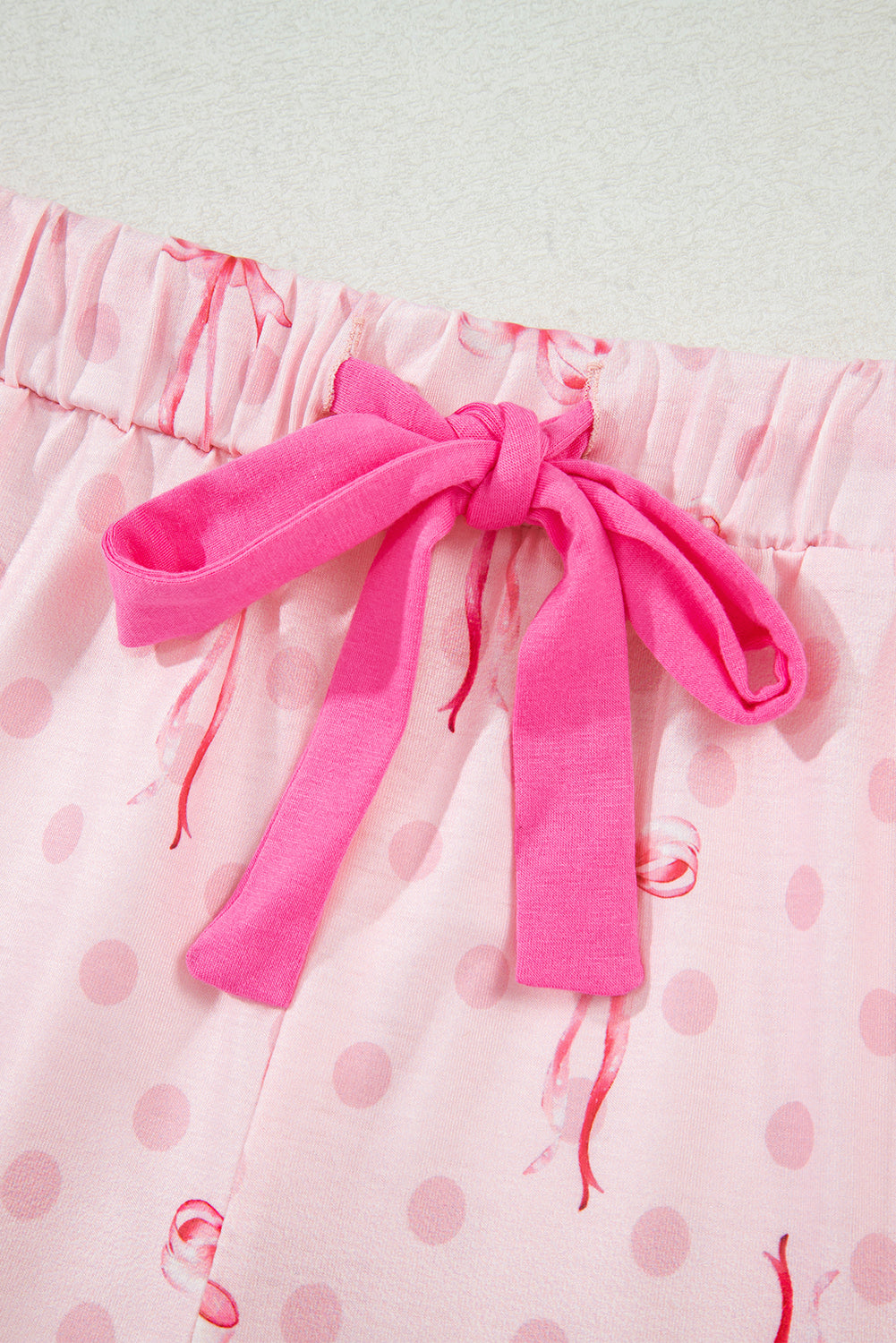 Cherry Print Pajama Set