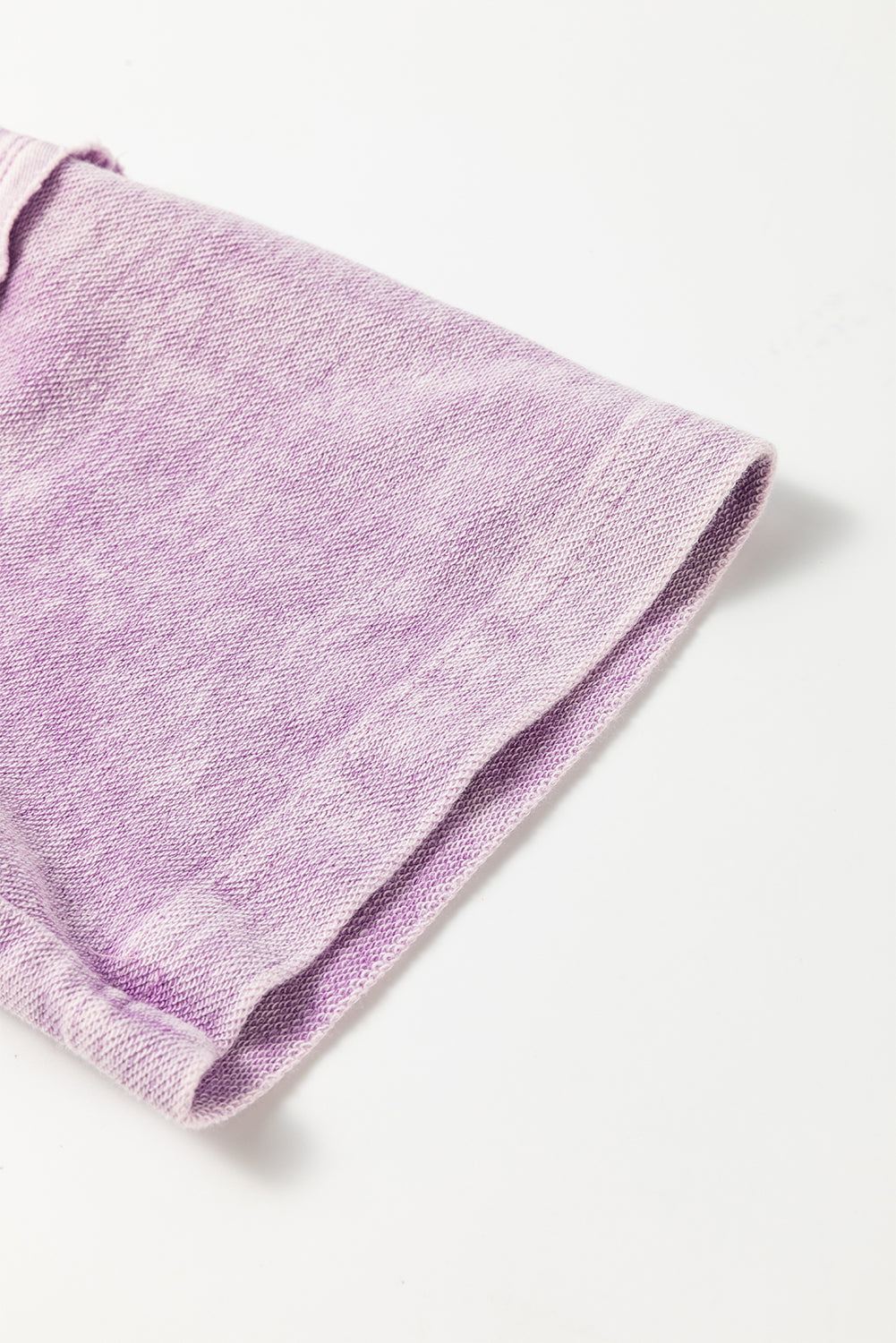 Orchid Petal Drop Shoulder Oversized Tee