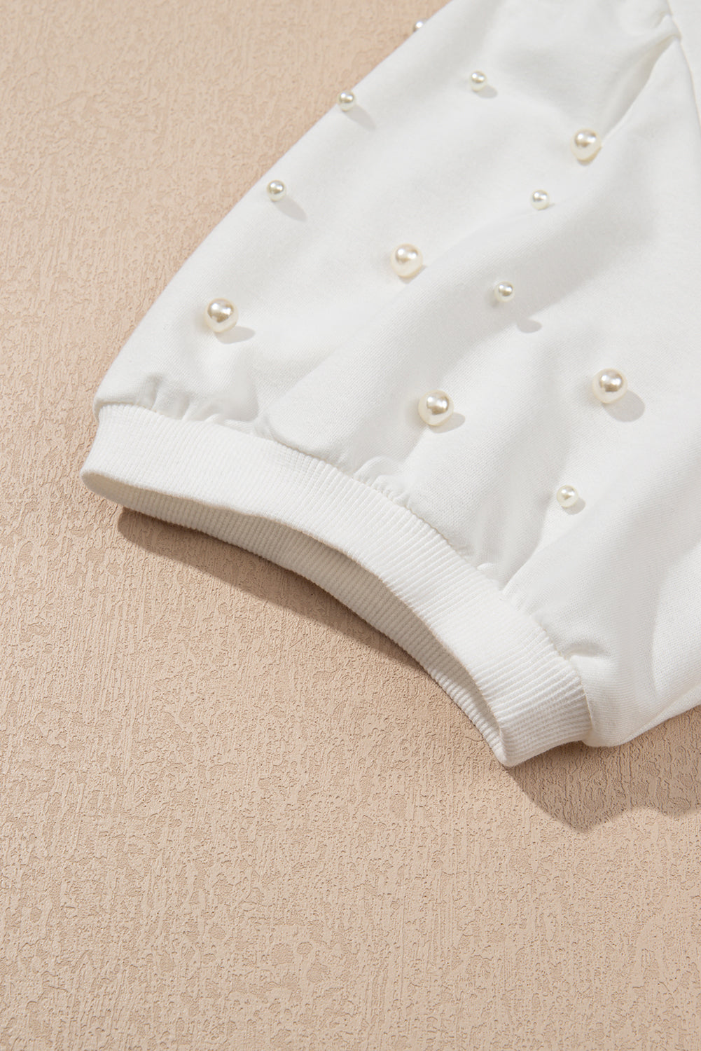 Pink Bow Trim Pearl Blouse and Skort Set