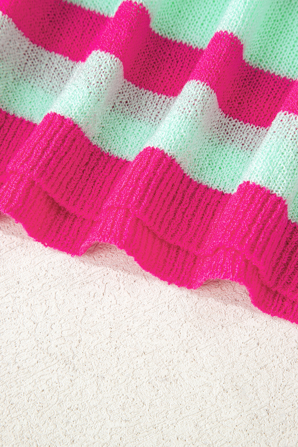 Striped Round Neck Sweater