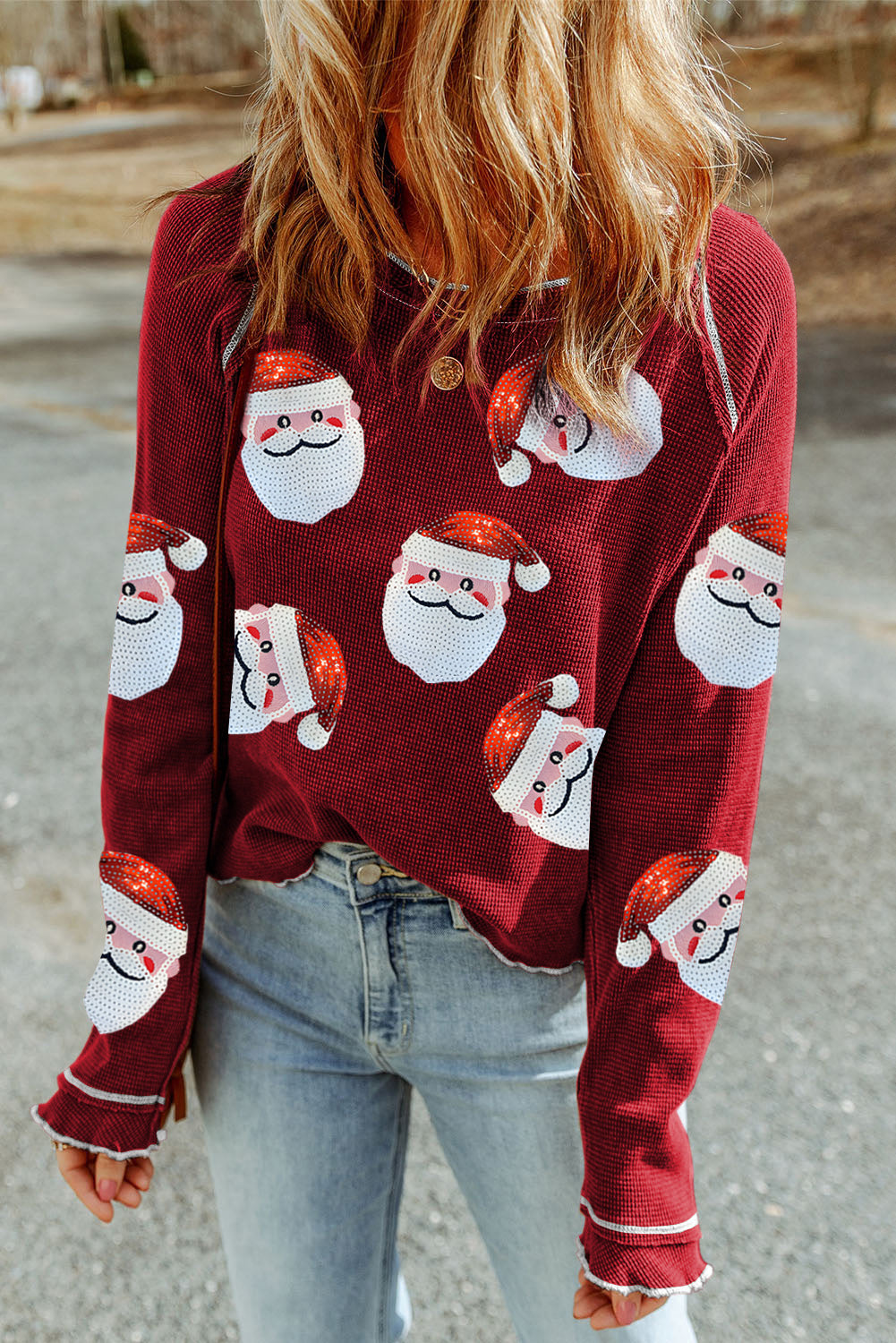 Santa Claus Graphic Sweatshirt