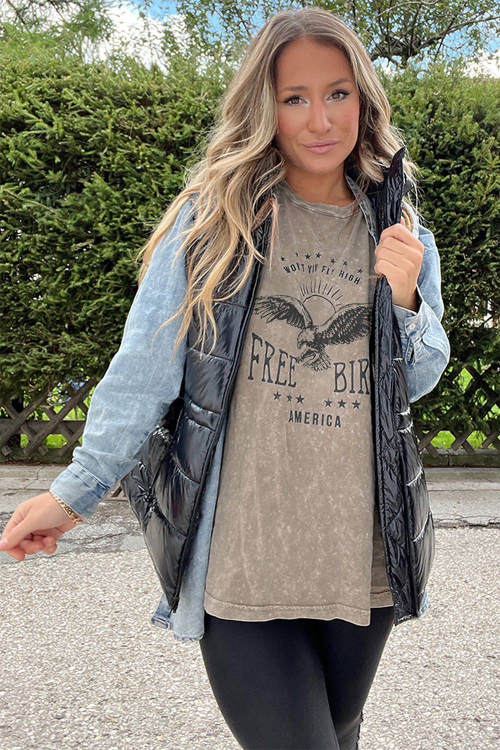 Parchment Letter Graphic Top