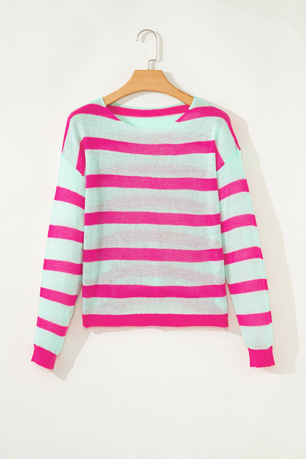 Striped Round Neck Sweater