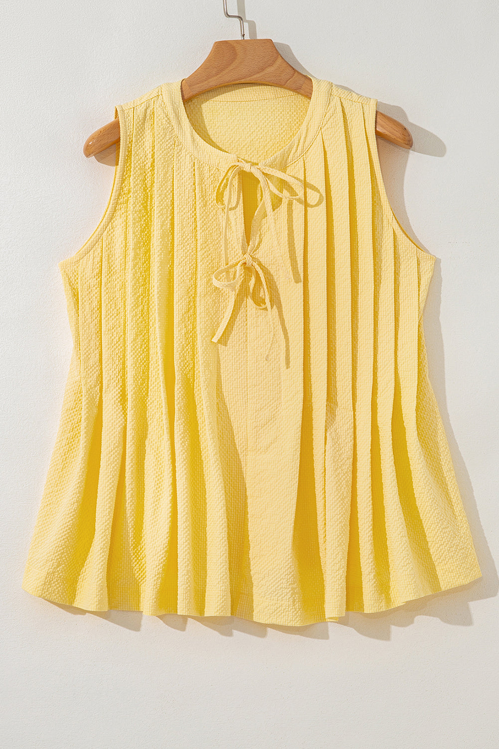 Yellow Sleeveless Top