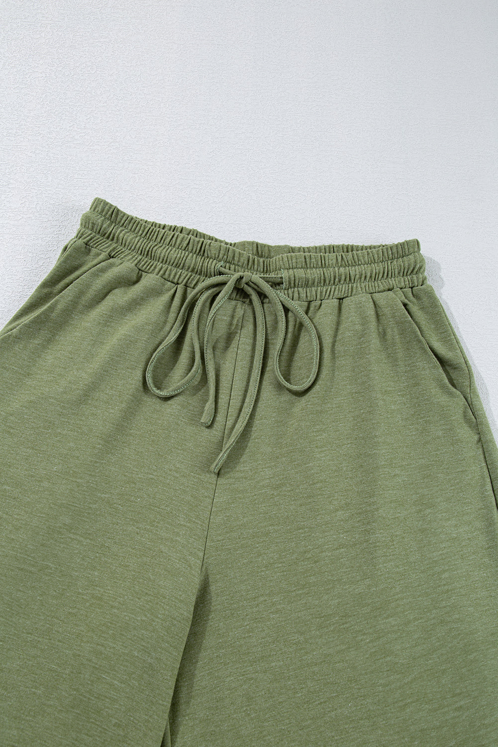 Dune Solid Color Ruffle Wide Leg Pants