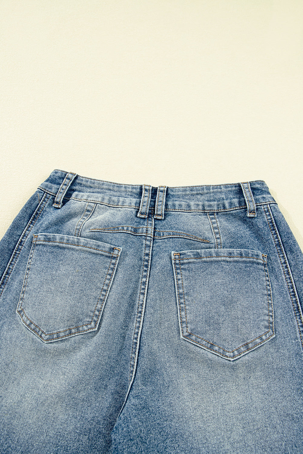 Blue Vintage Washed Jeans