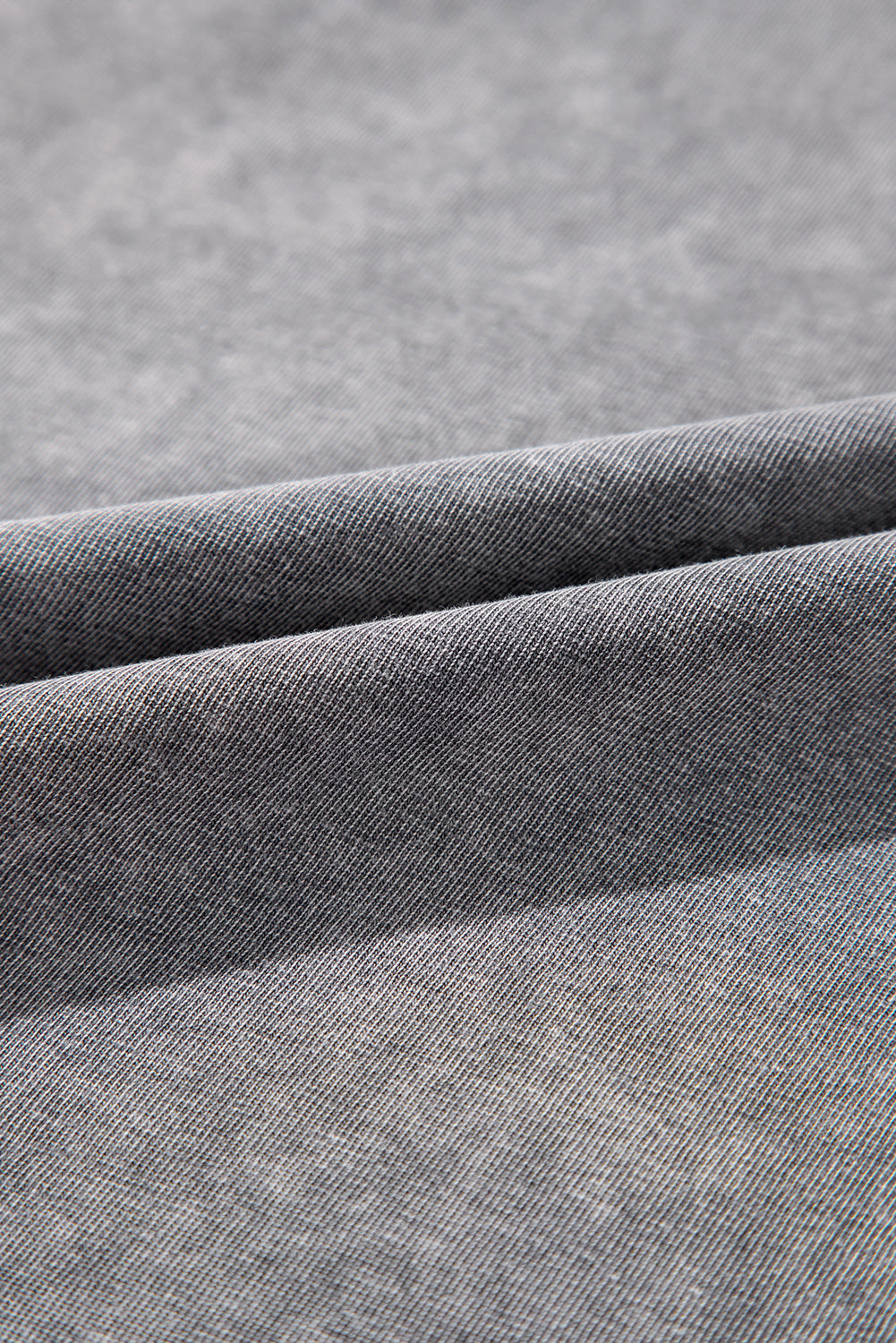 Gray Half Sleeve Vintage T Shirt
