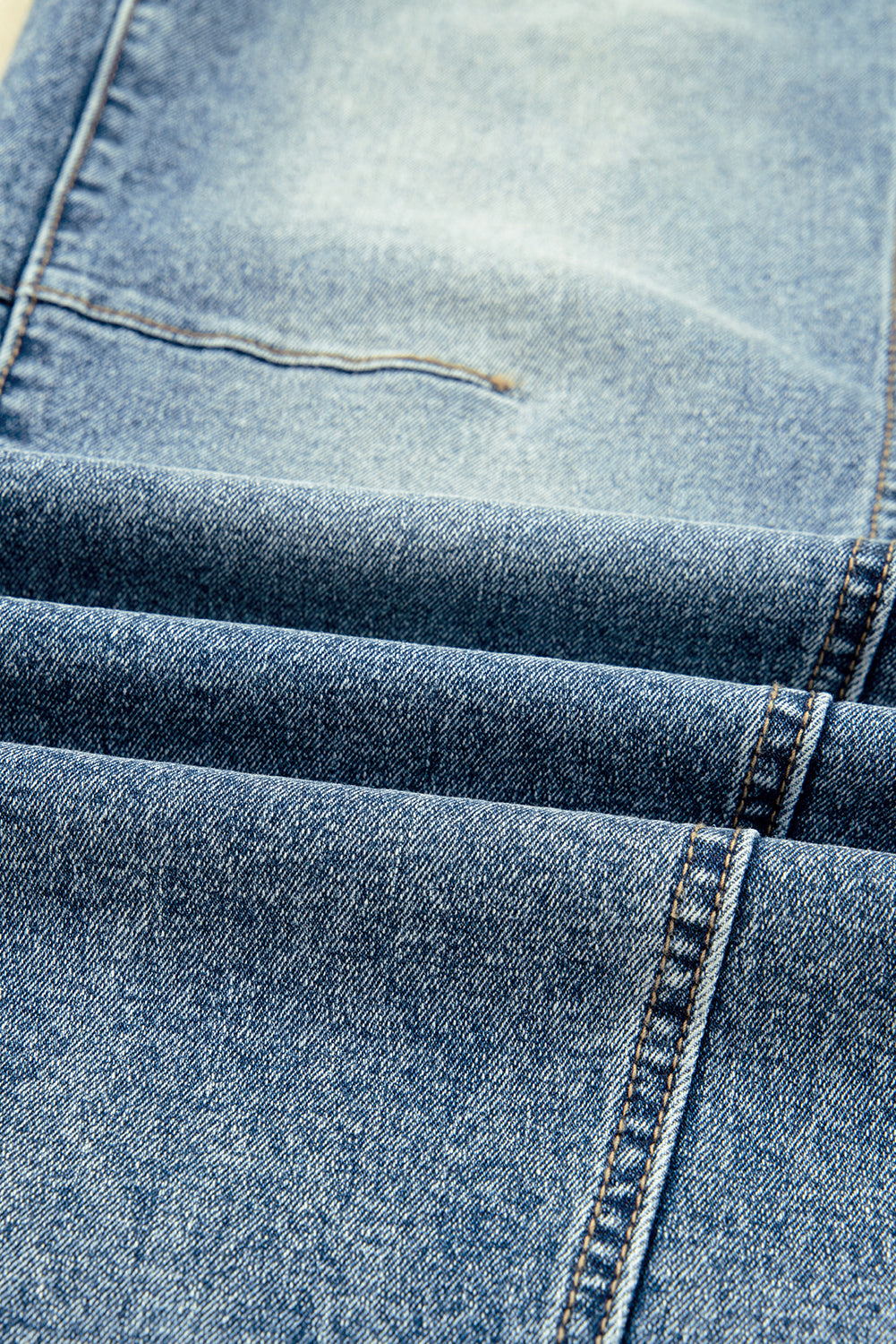 Blue Vintage Washed Jeans