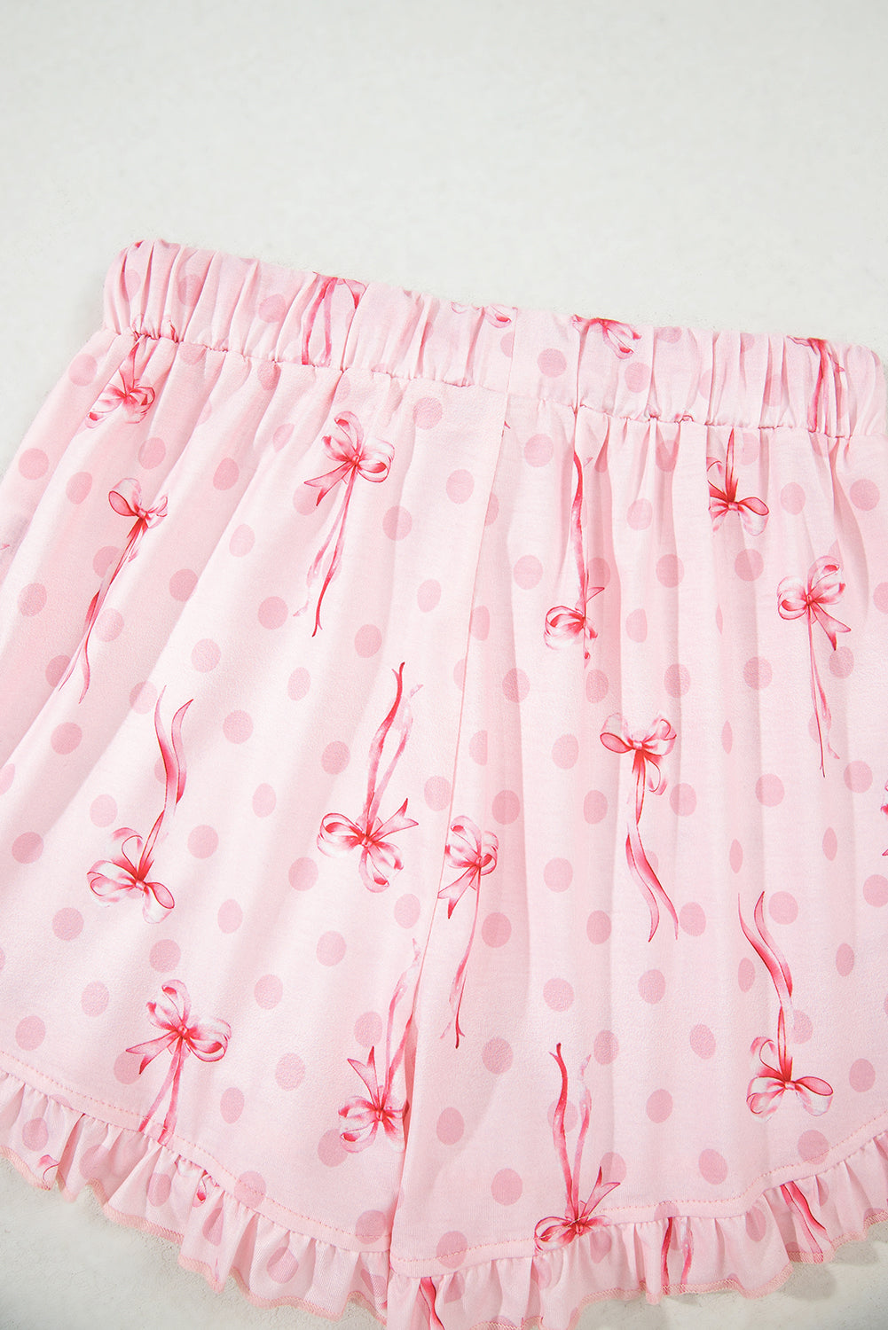 Cherry Print Pajama Set