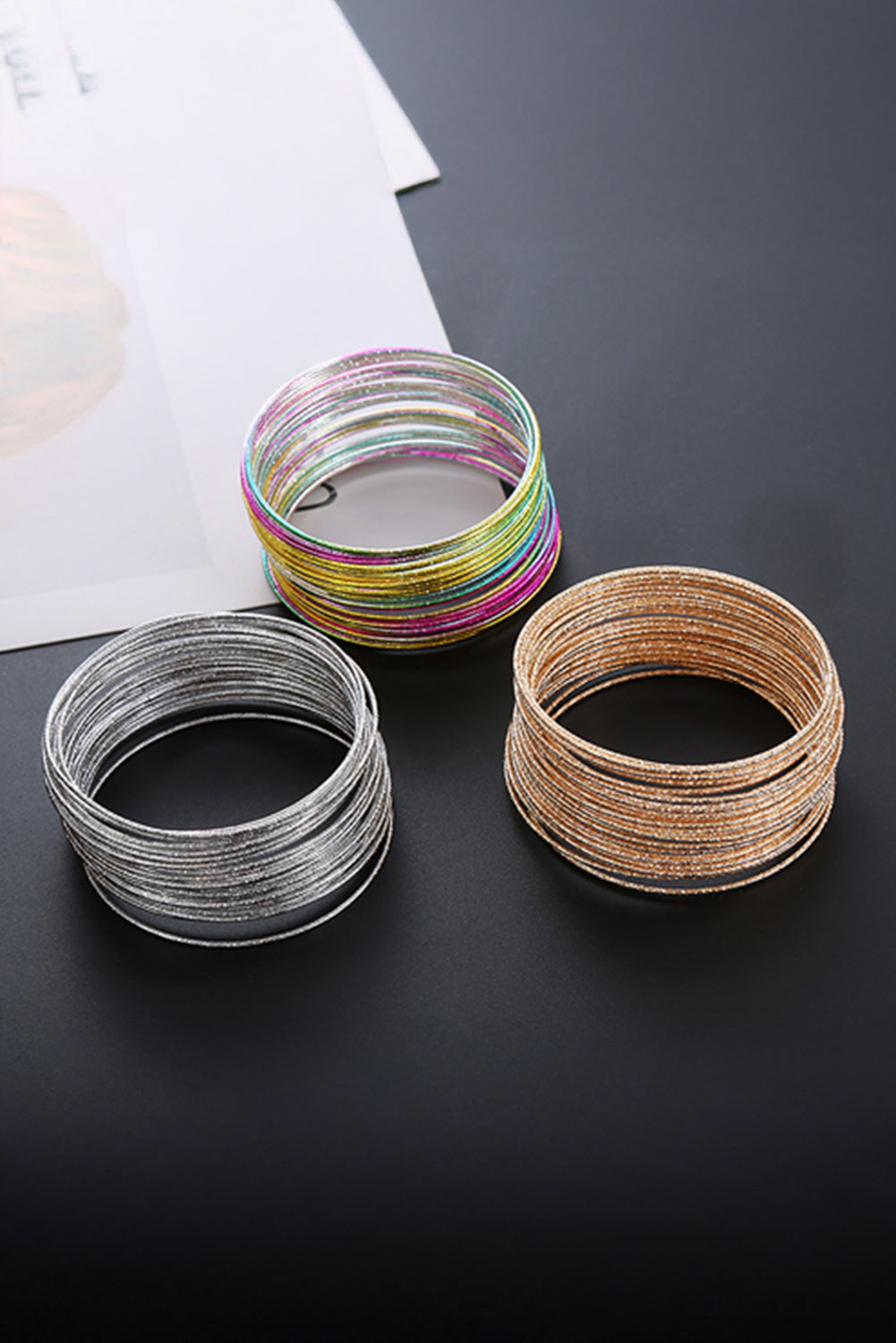 Gold Bracelet Set
