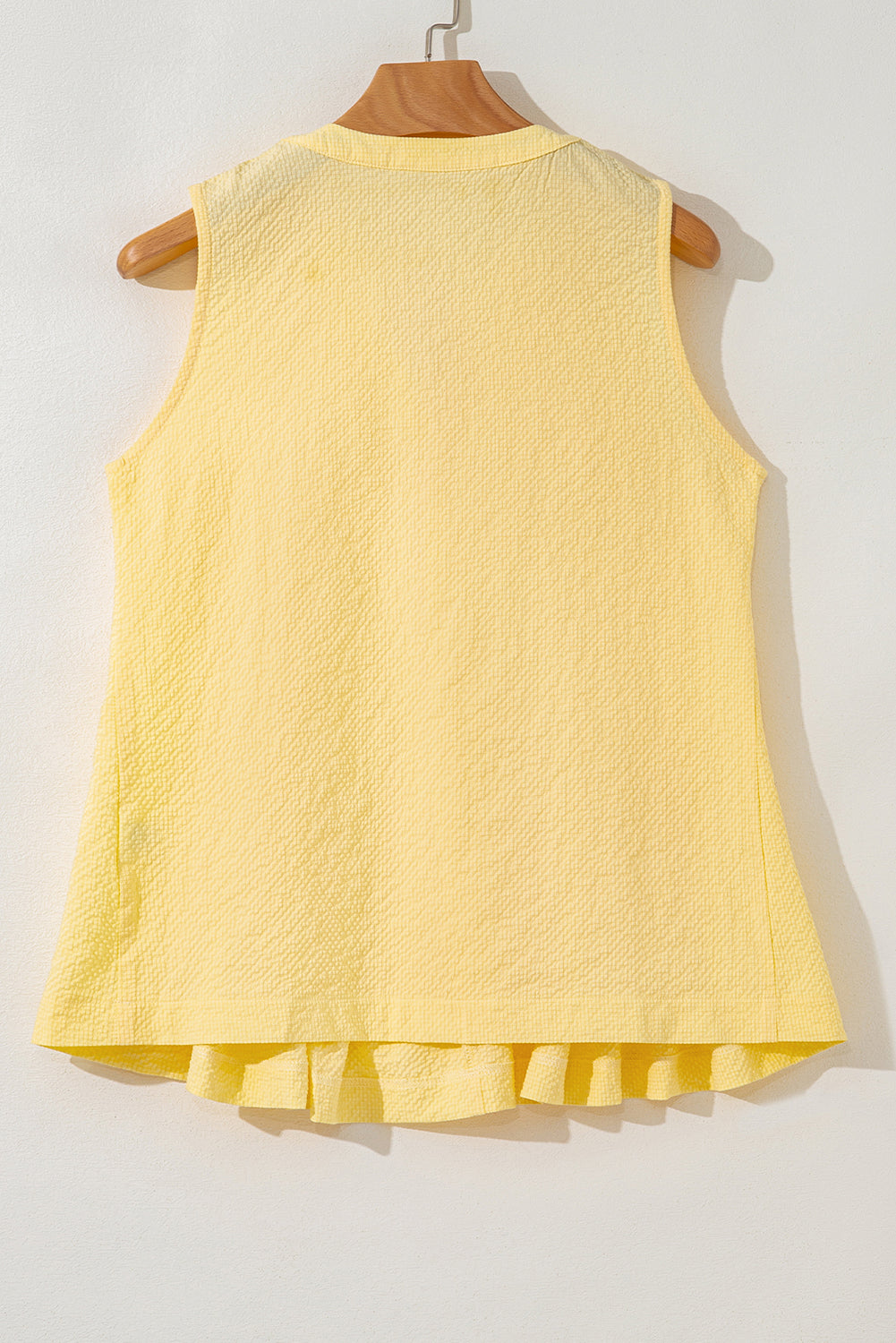 Yellow Sleeveless Top