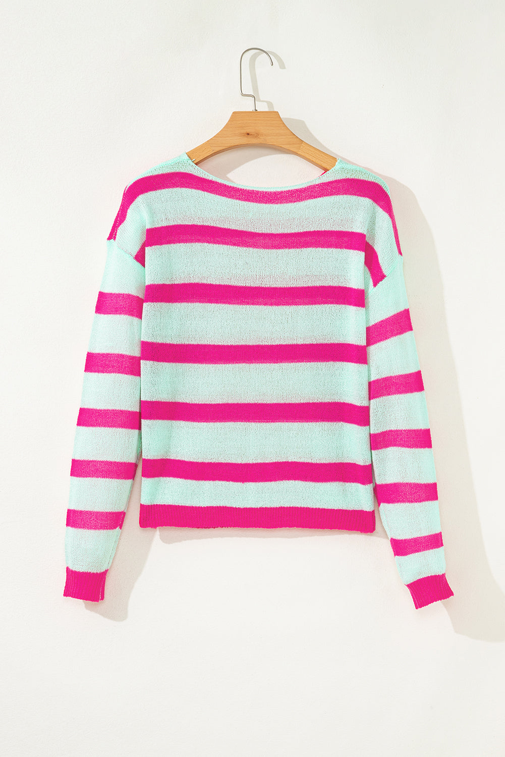 Striped Round Neck Sweater