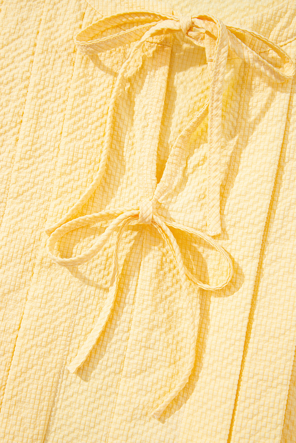 Yellow Sleeveless Top