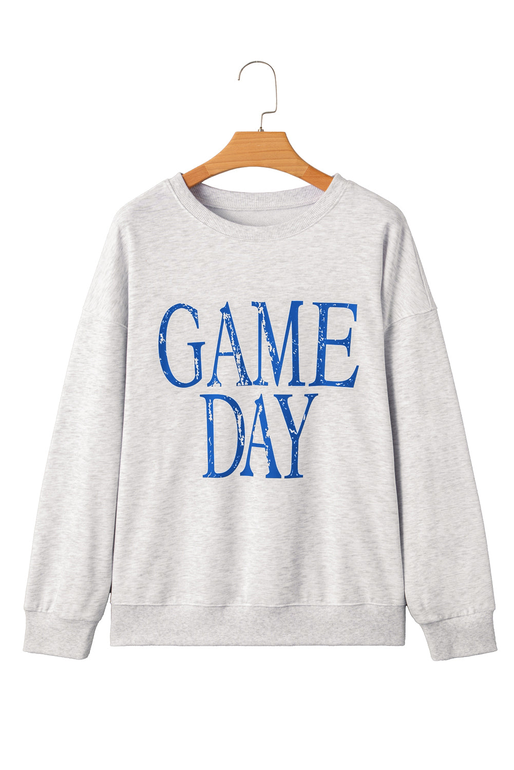 Black GAME DAY Vintage Washed Baggy Sweatshirt