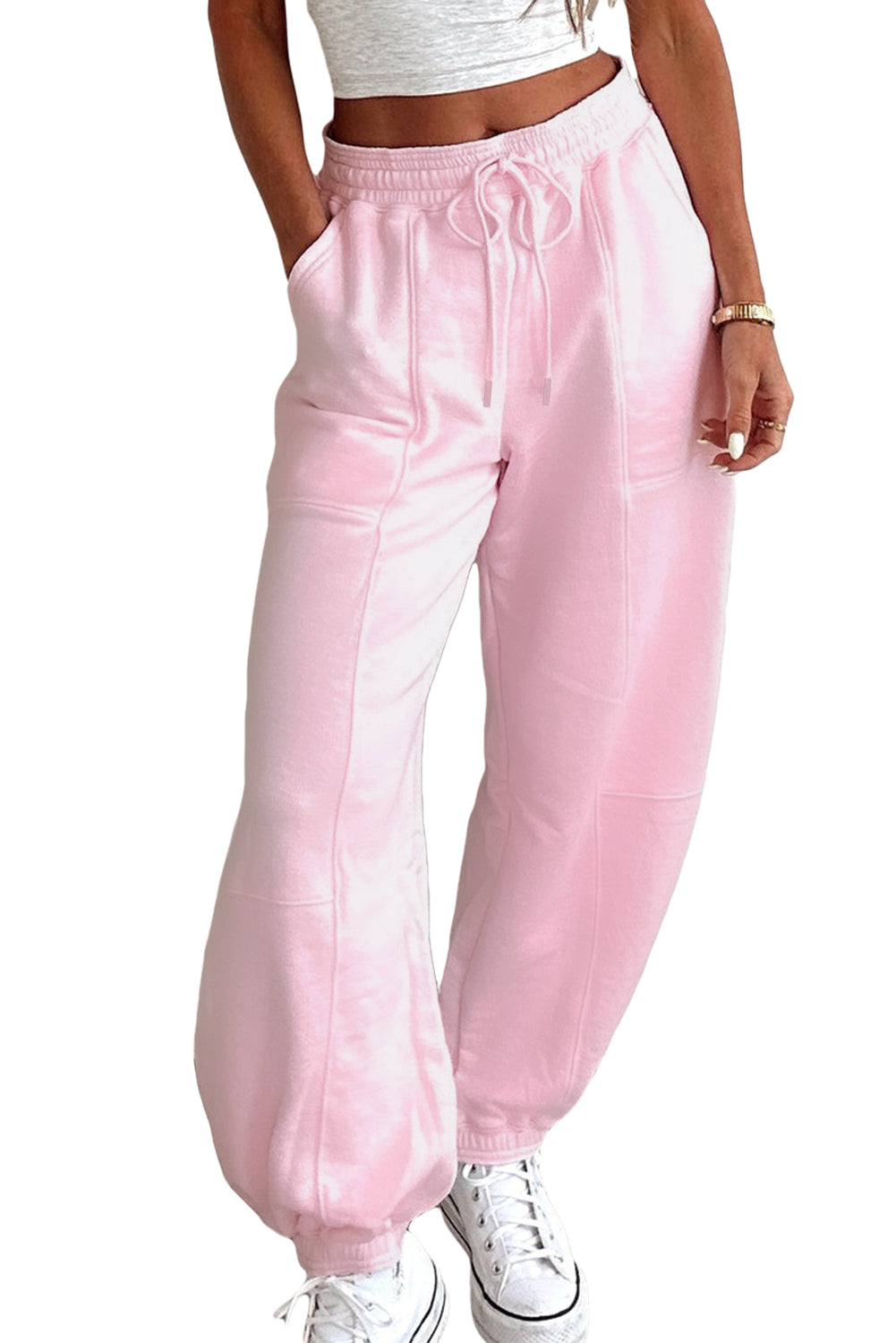 Light Pink Jogger Pants