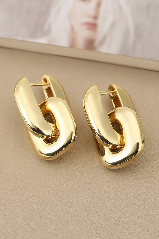 Gold Vintage Hoop Earrings