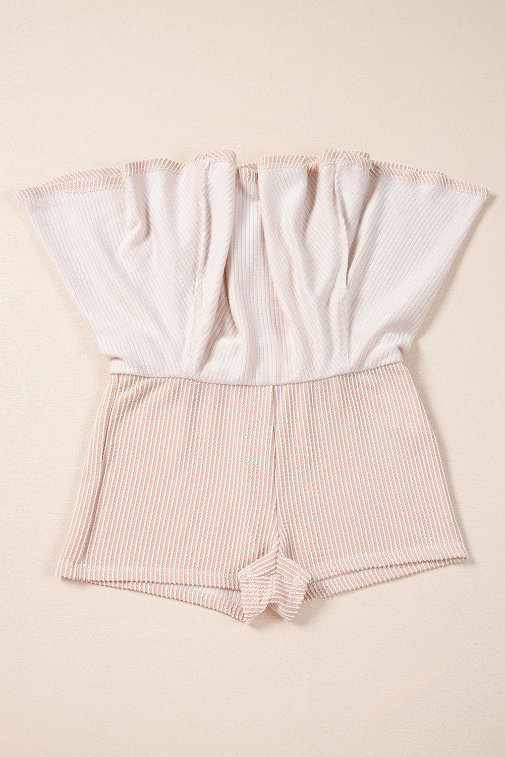 Sky Blue Sleeve Pullover Ruffle Mini Skirt Set