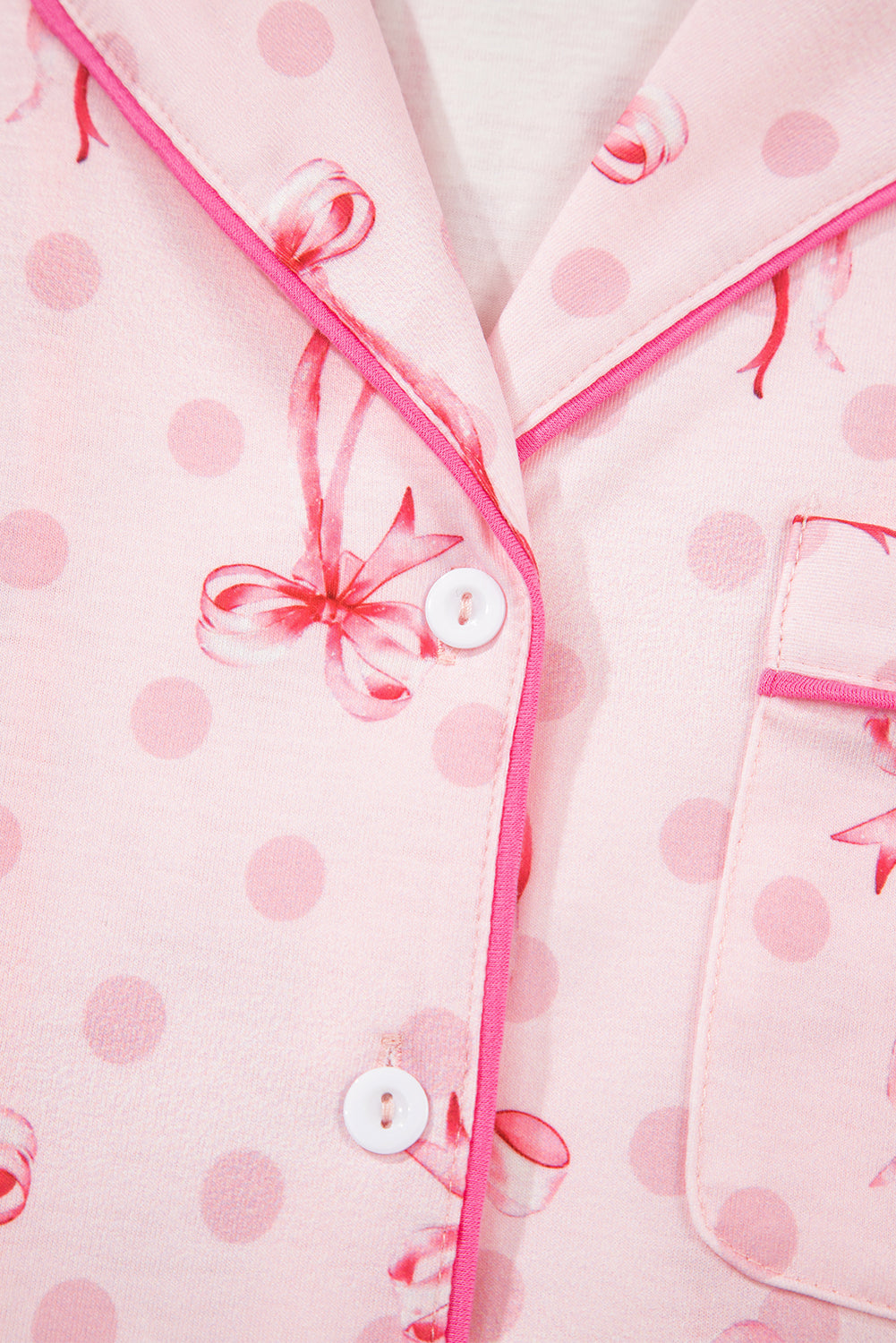 Cherry Print Pajama Set