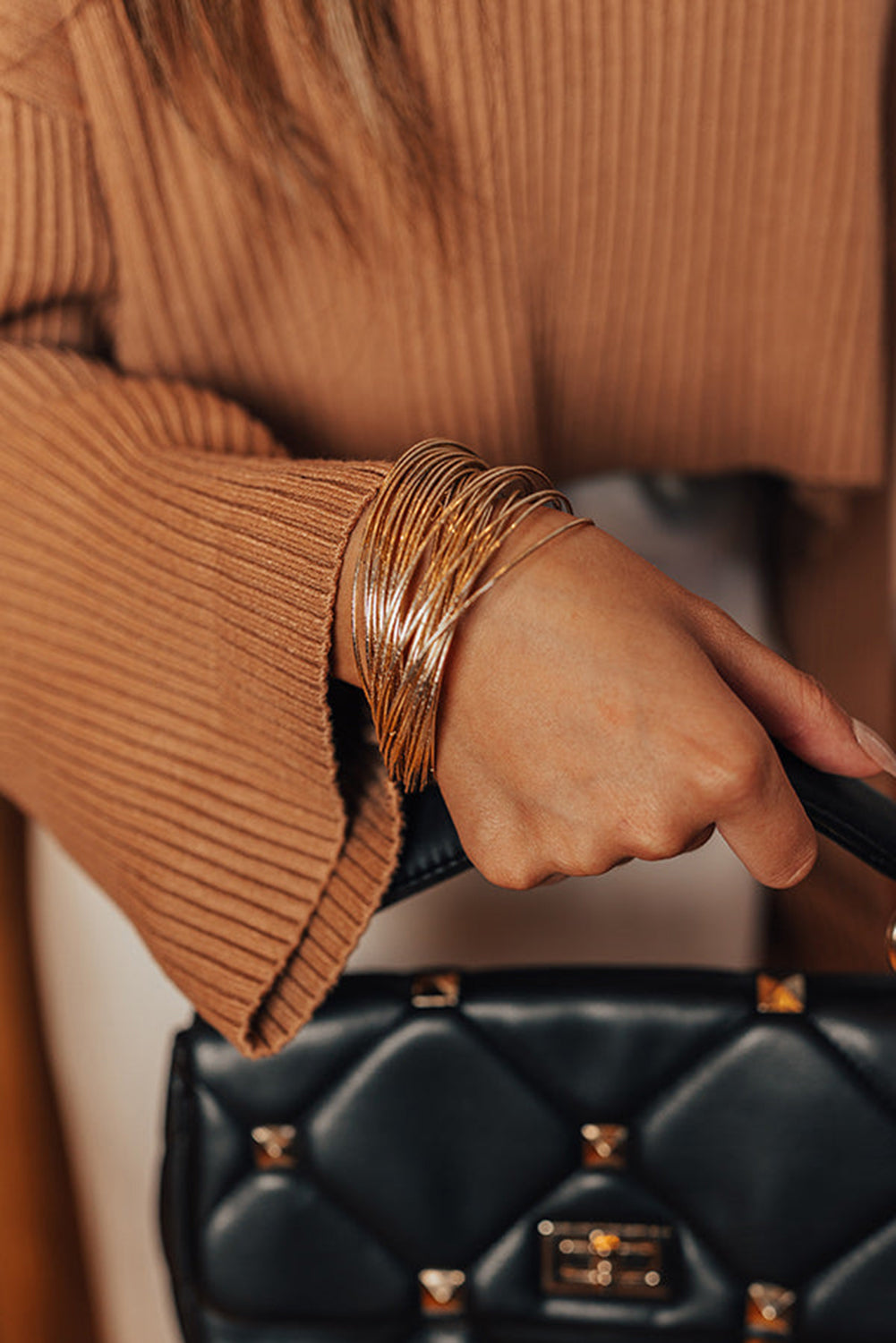 Gold Bracelet Set