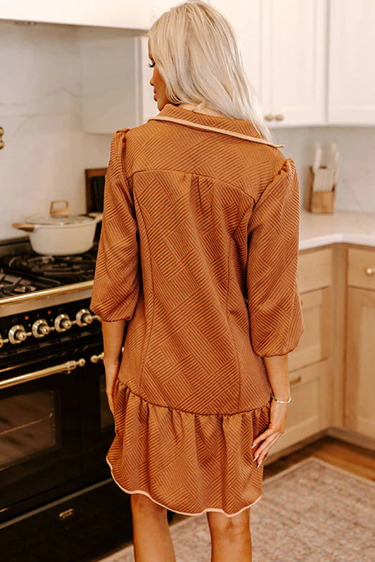 Desert Gold Mini Dress