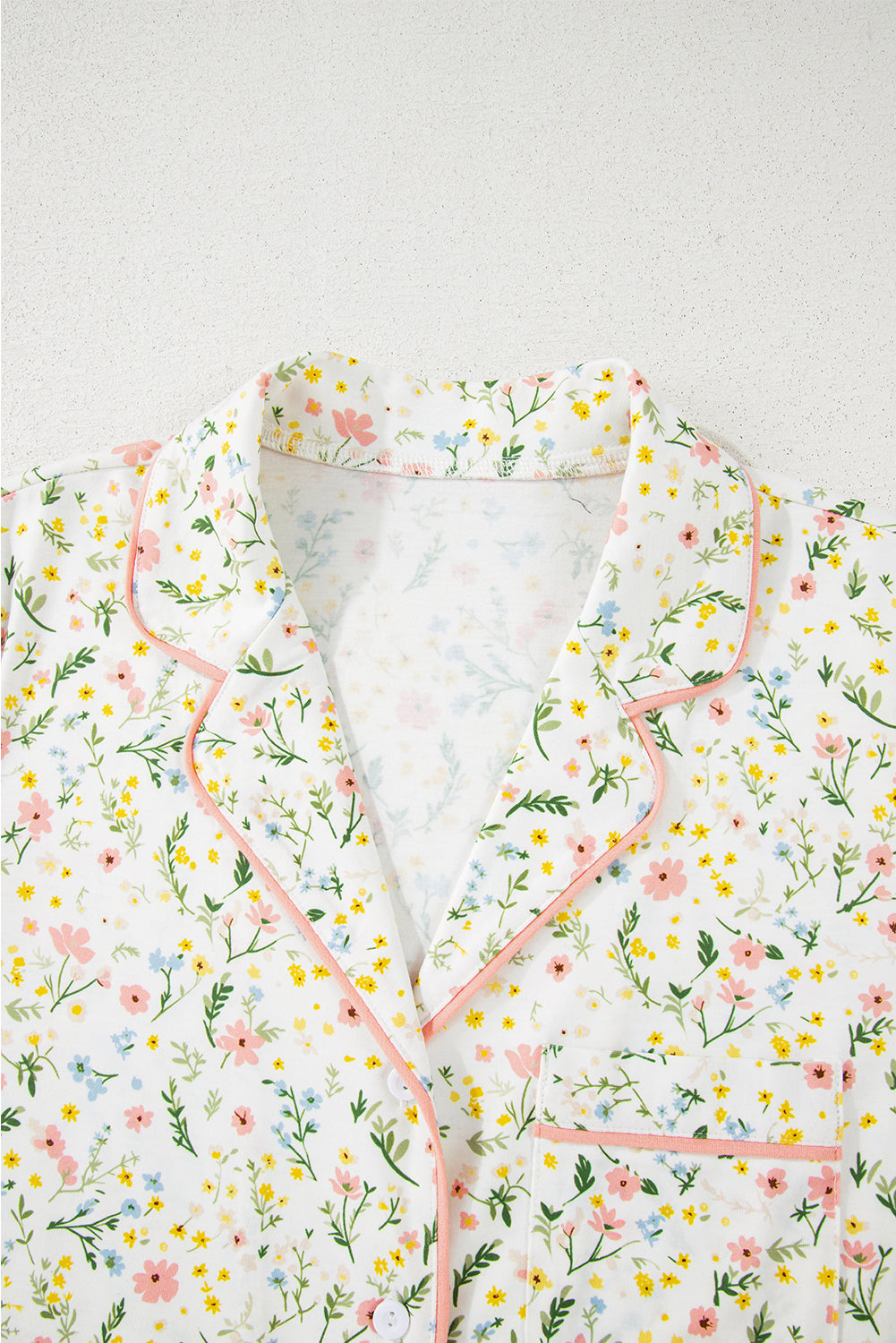 Cherry Print Pajama Set
