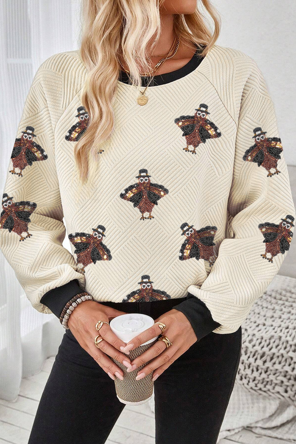 Turkey Graphic Sweatshirt