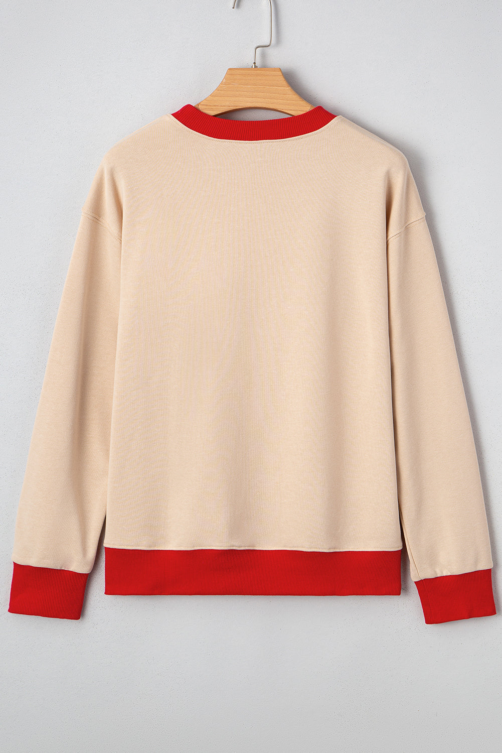 Oatmeal GAME DAY Baggy Sweatshirt