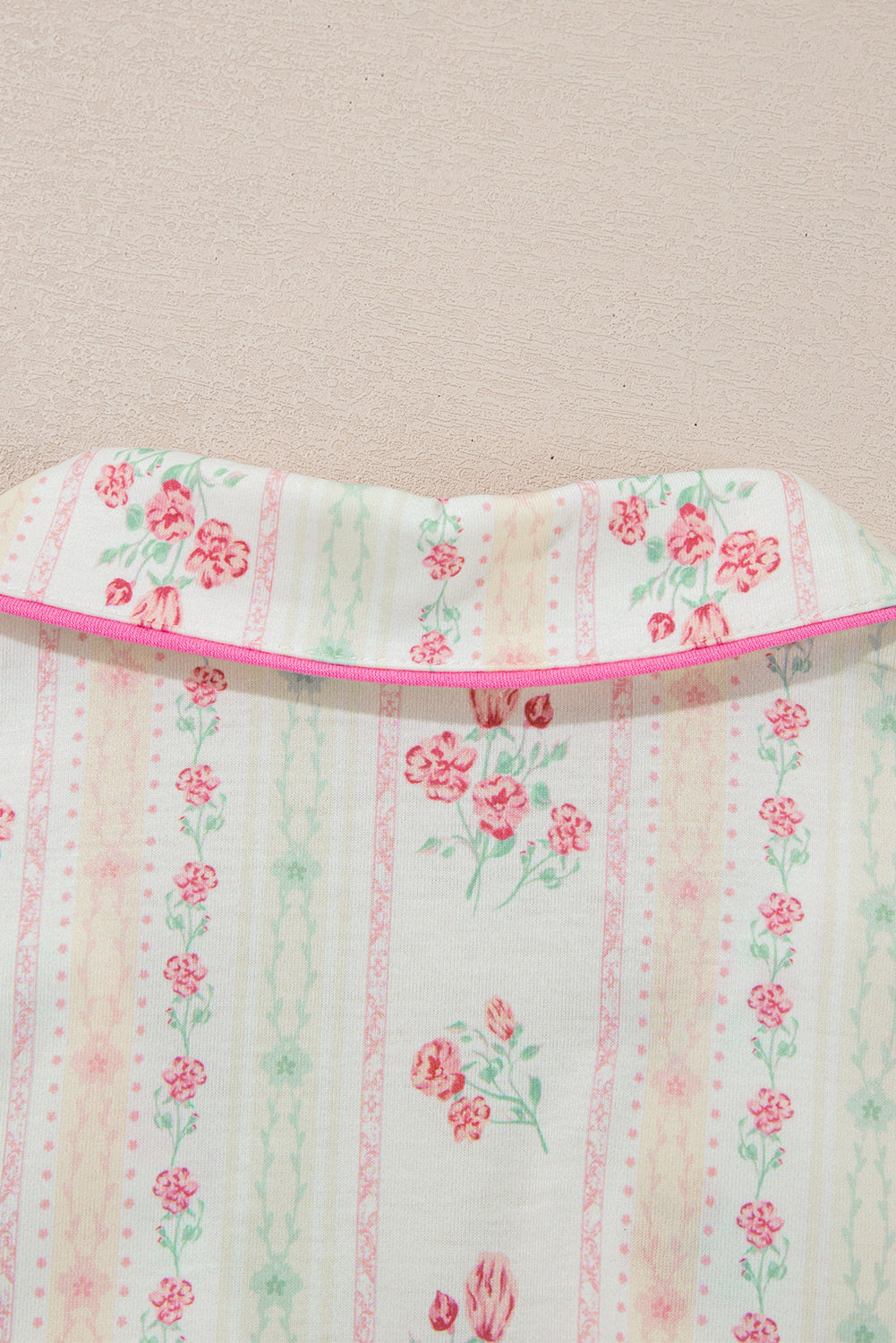Cherry Print Pajama Set