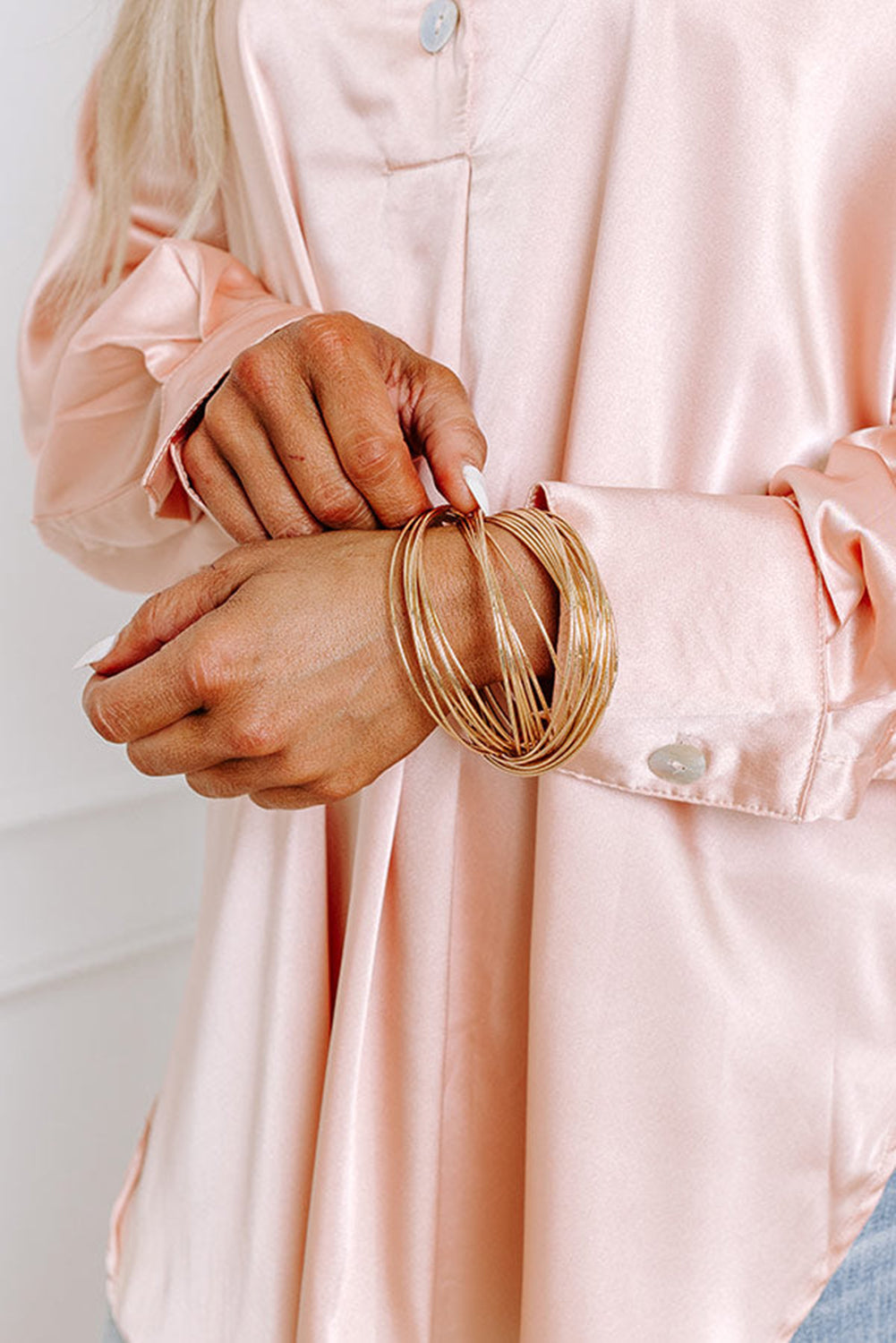 Gold Bracelet Set