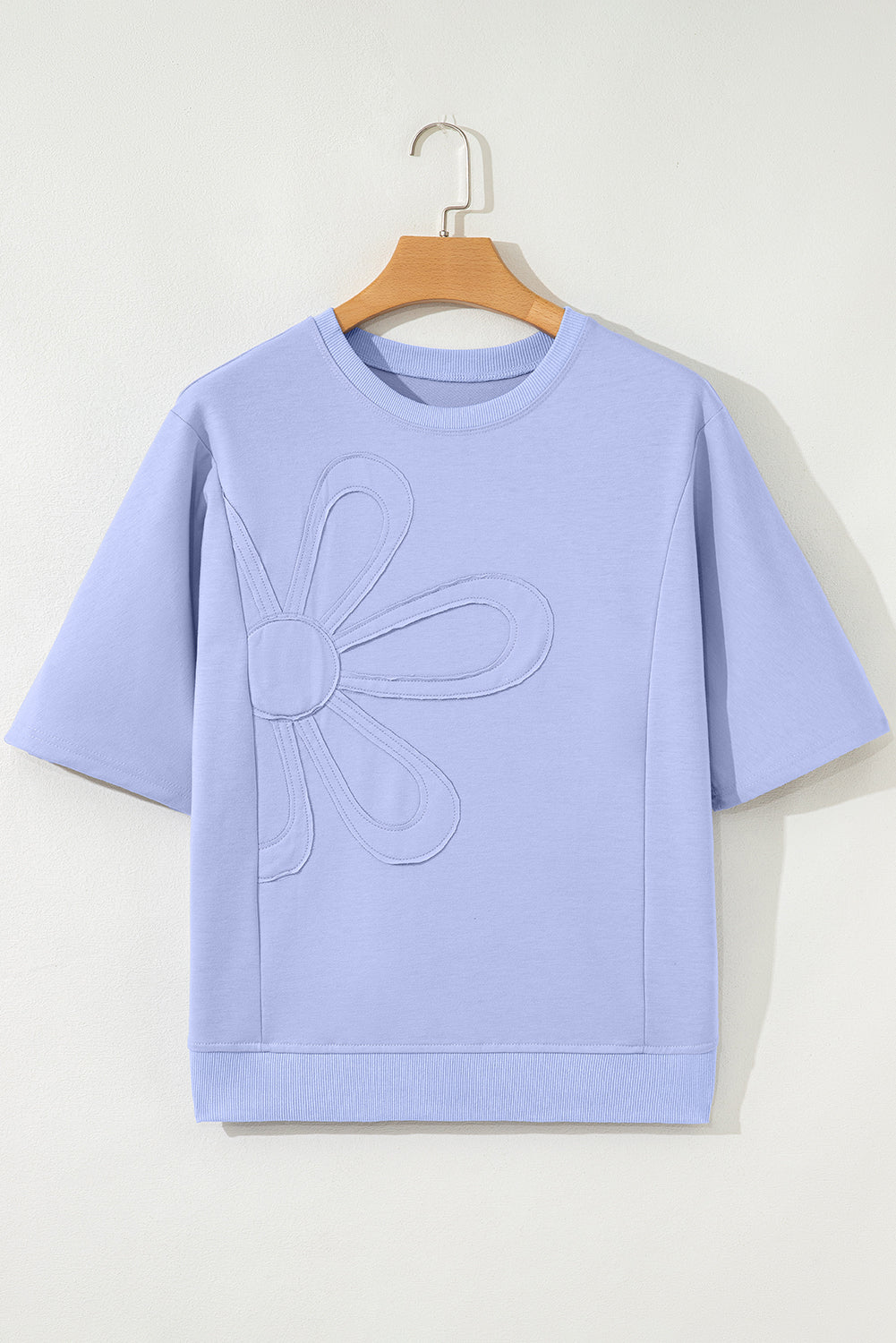 Beau Blue Half Sleeve Tunic Top