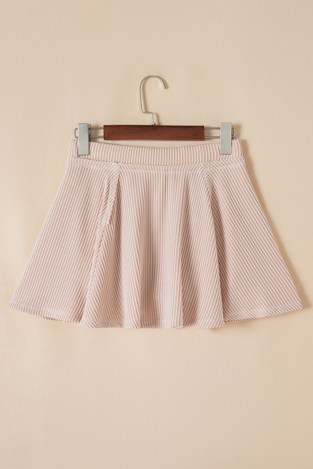 Sky Blue Sleeve Pullover Ruffle Mini Skirt Set
