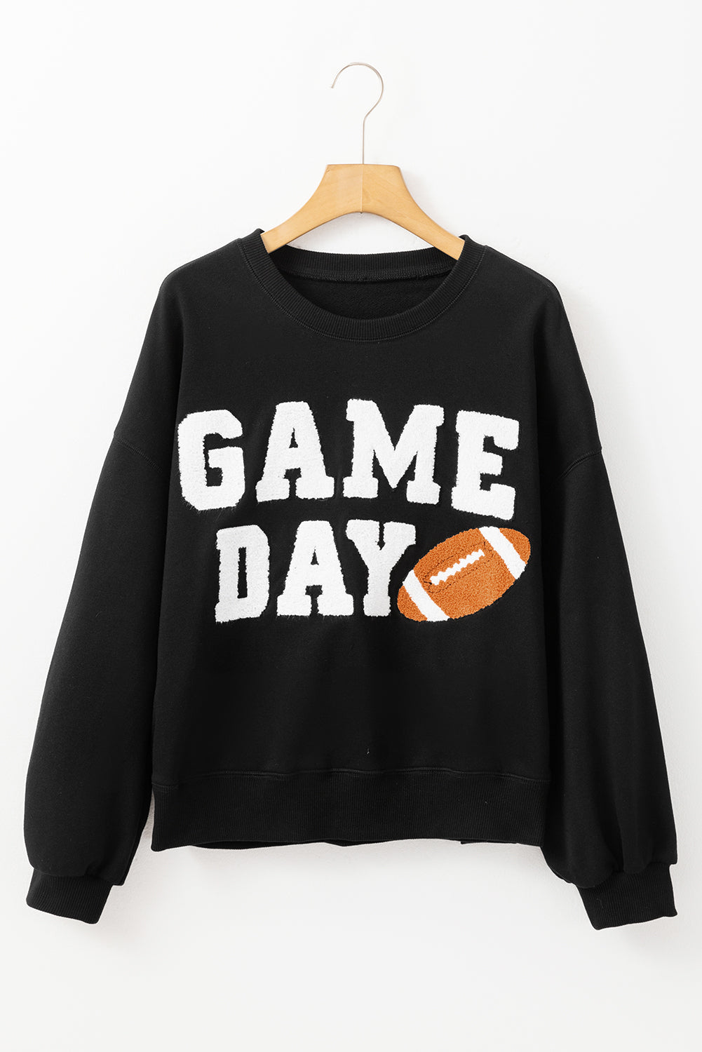 Black GAME DAY Pullover Sweatshirt