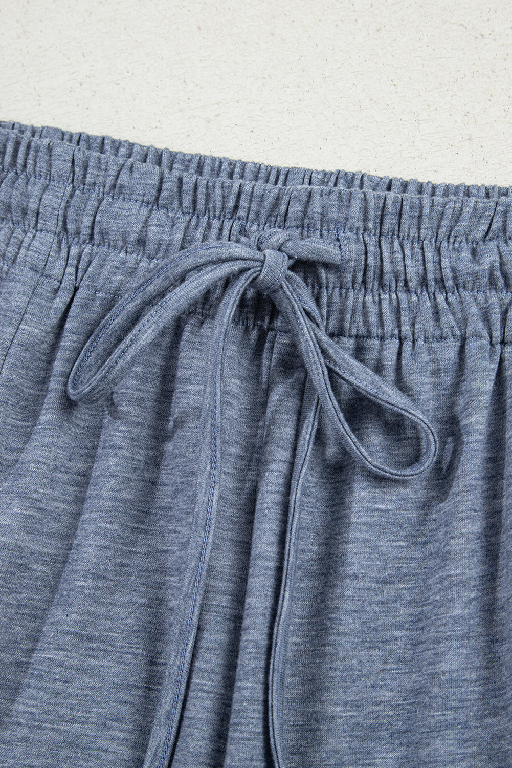 High-rise Frill Detail Wide Leg Loose Pants