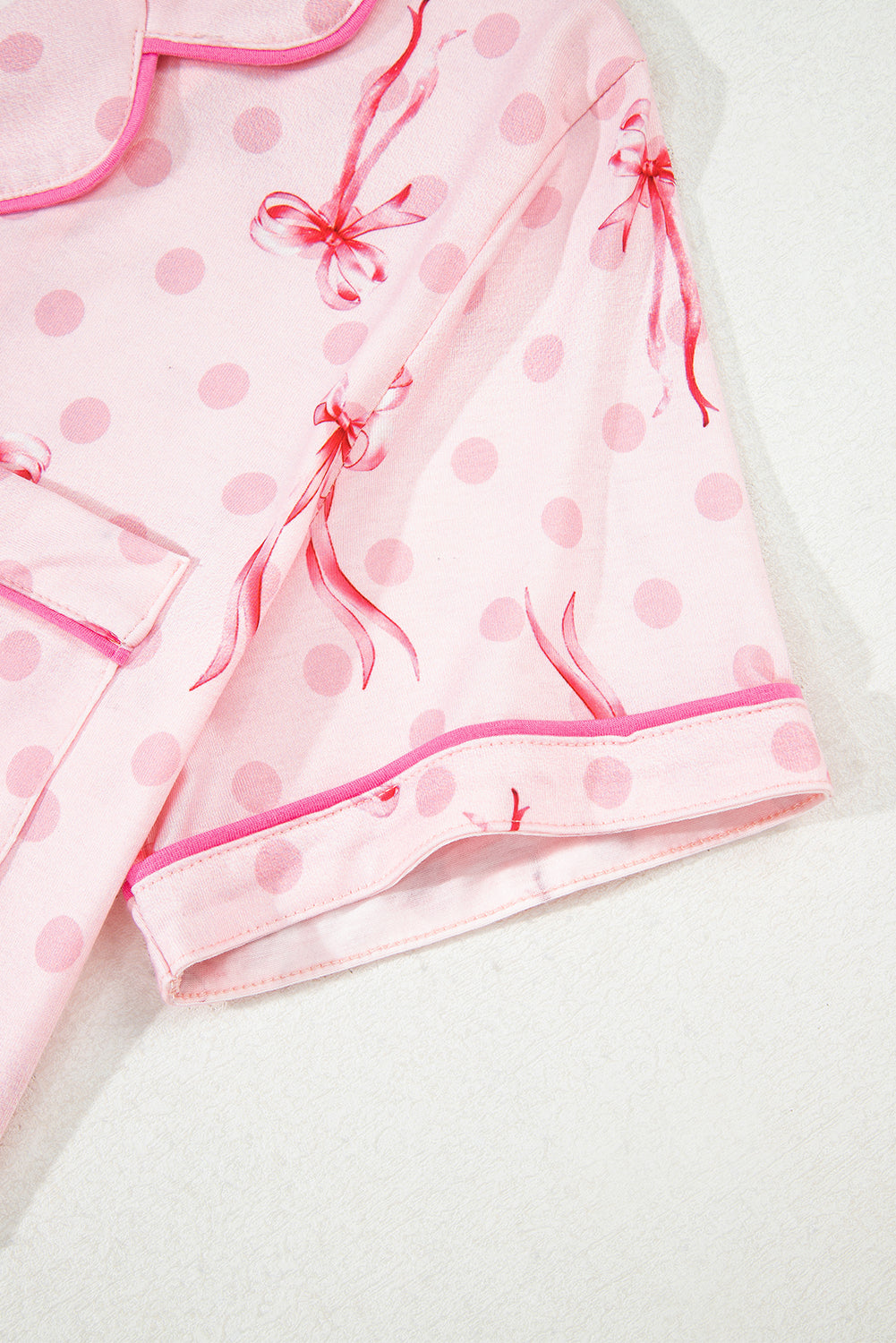 Cherry Print Pajama Set
