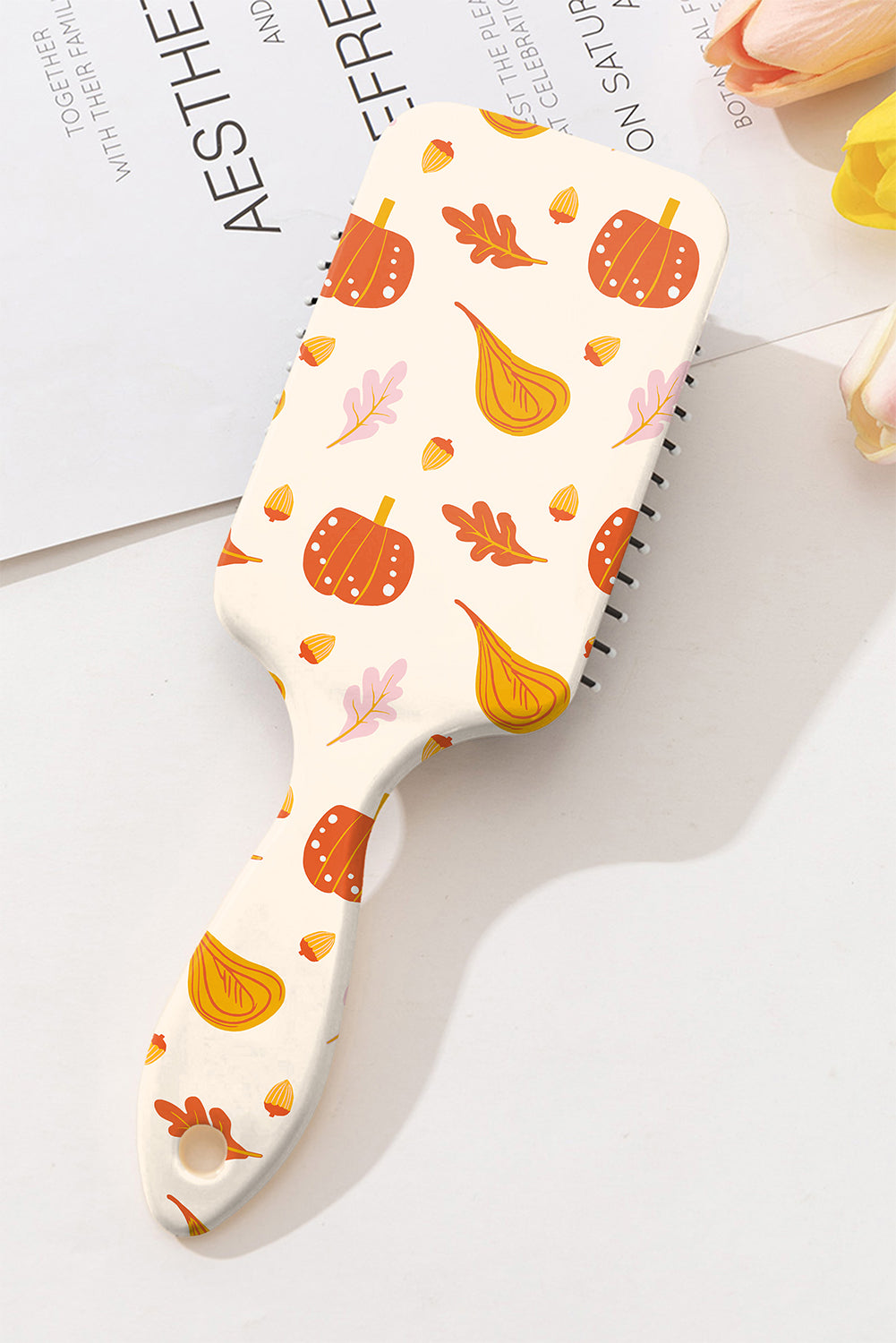 Grapefruit Orange Pumpkin Fall Vibe Cushion Comb
