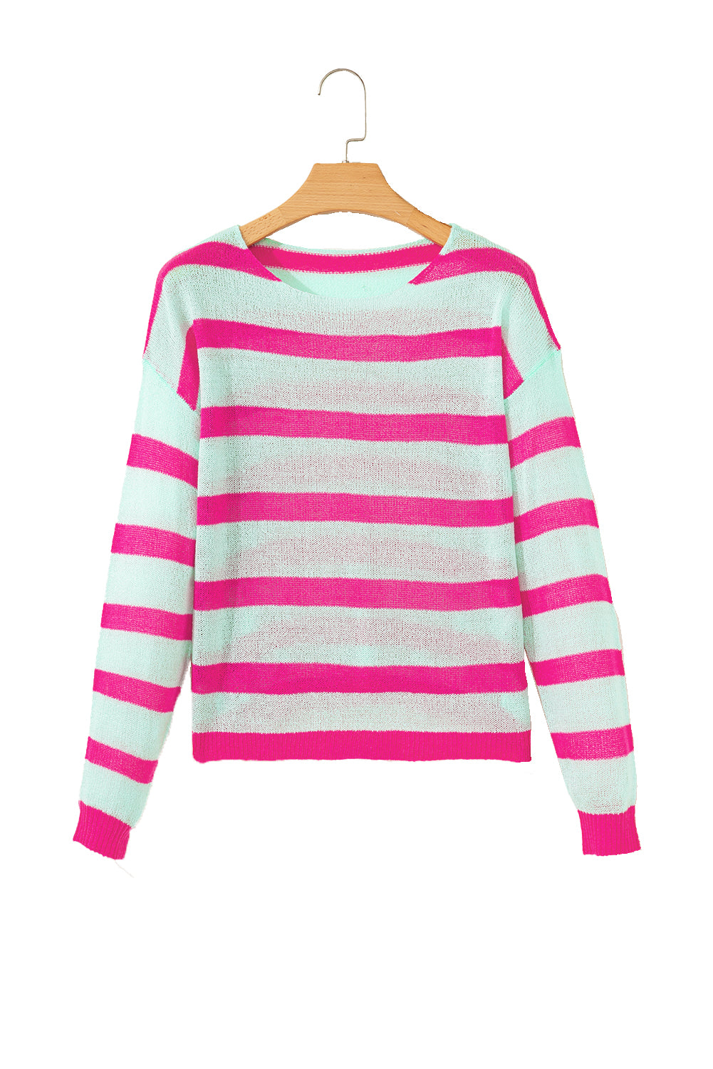 Striped Round Neck Sweater