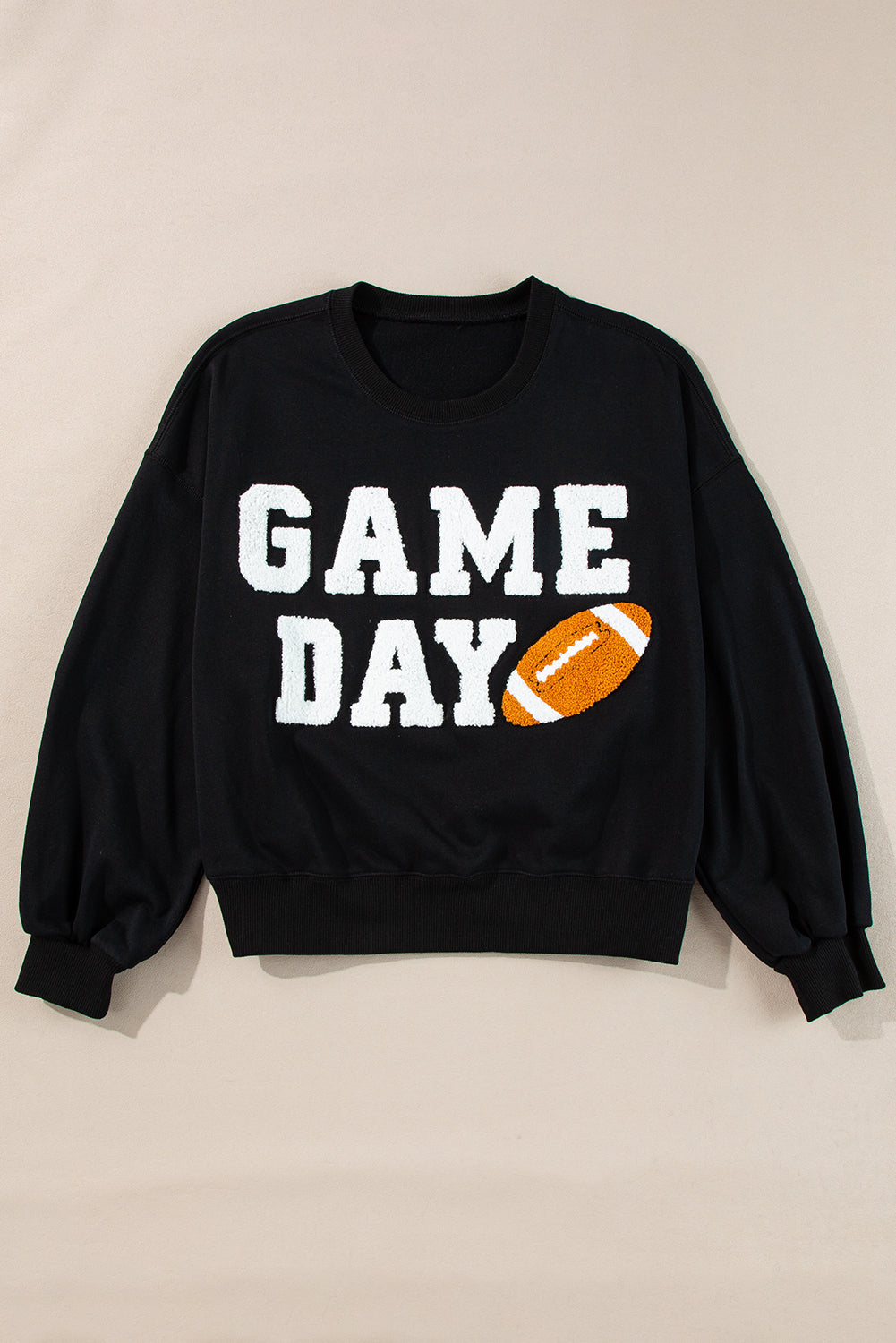 Black GAME DAY Pullover Sweatshirt