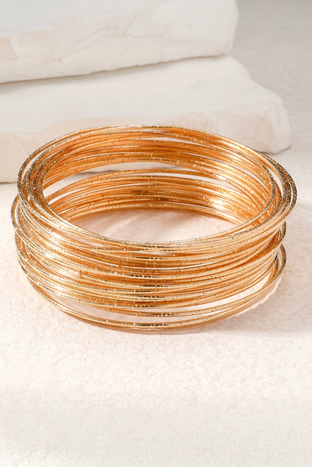 Gold Bracelet Set