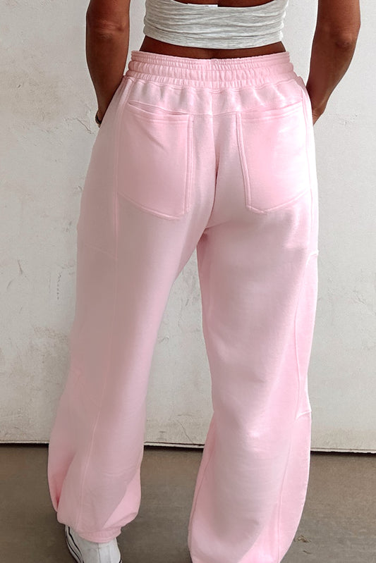 Light Pink Jogger Pants