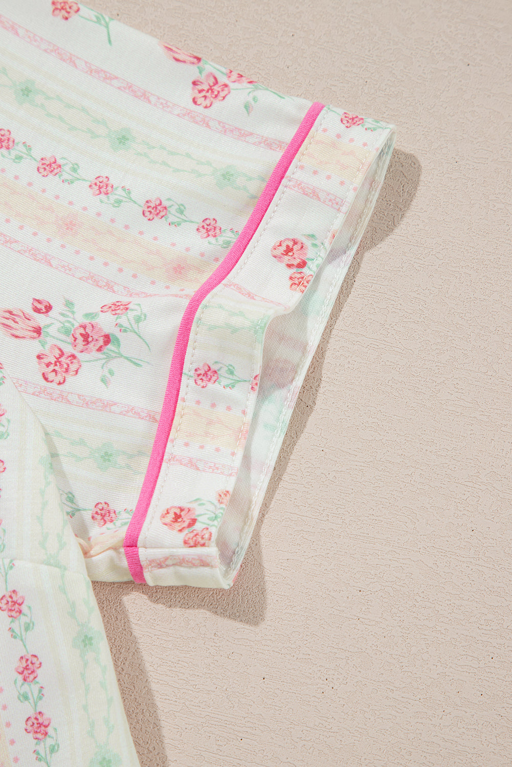 Cherry Print Pajama Set