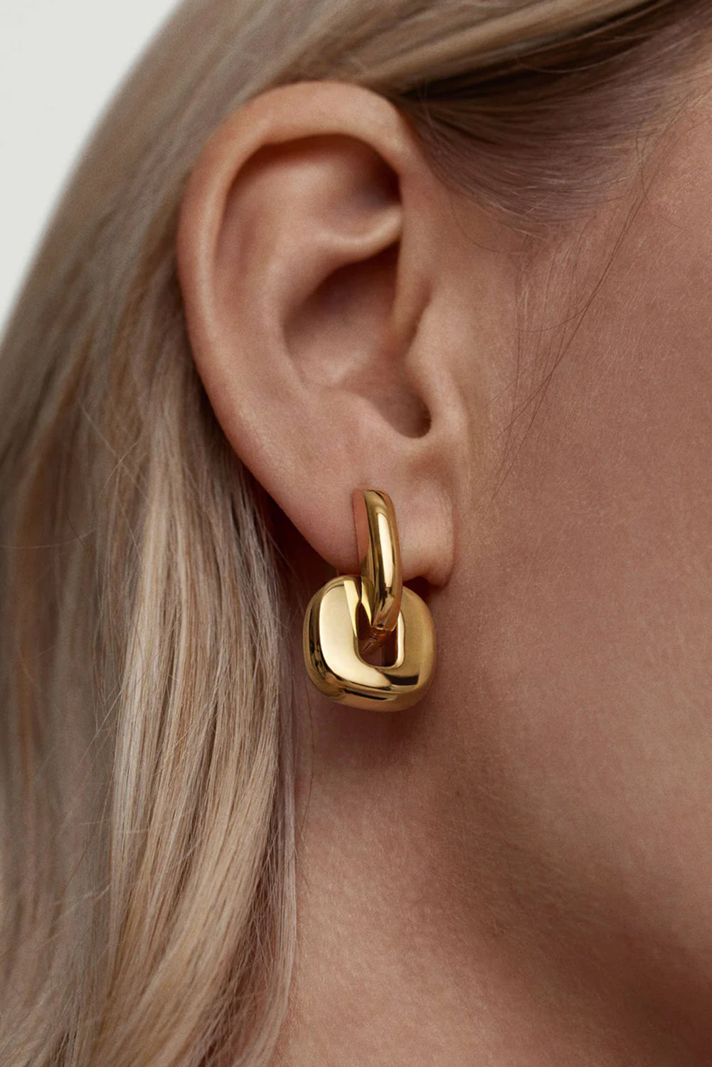 Gold Vintage Hoop Earrings