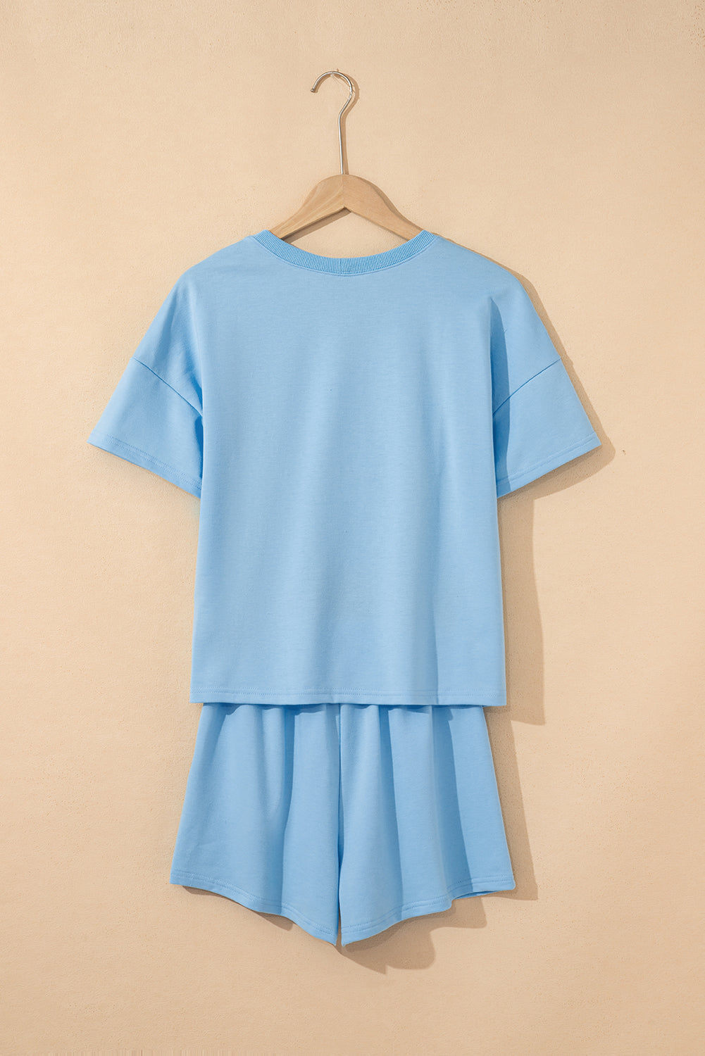 Game Day No.1 Cheer Graphic V Neck Tee and Shorts Set