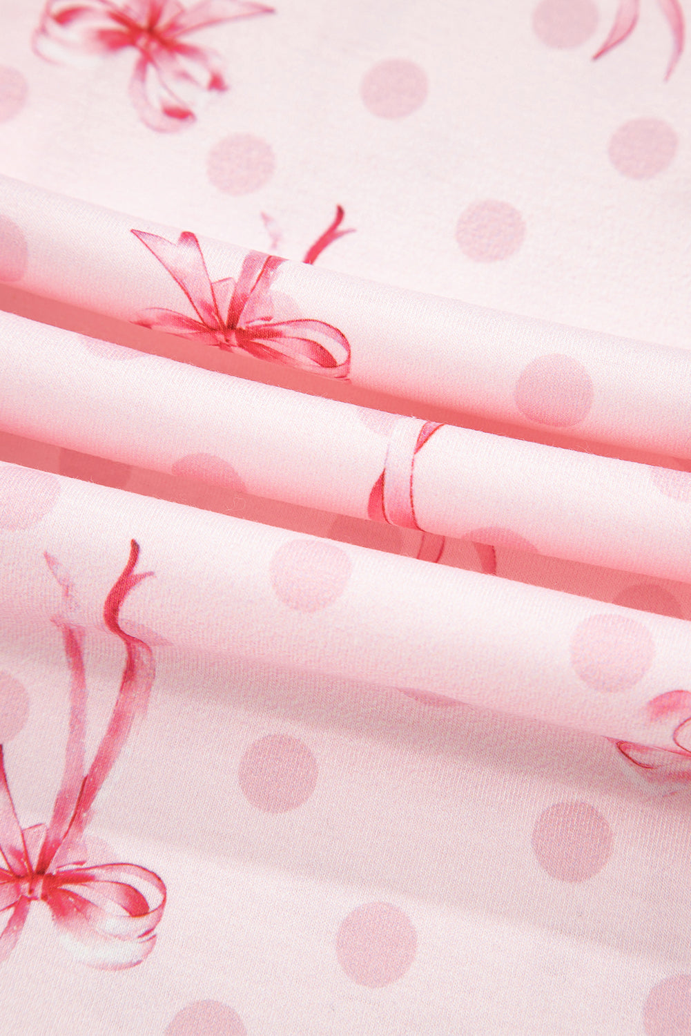 Cherry Print Pajama Set