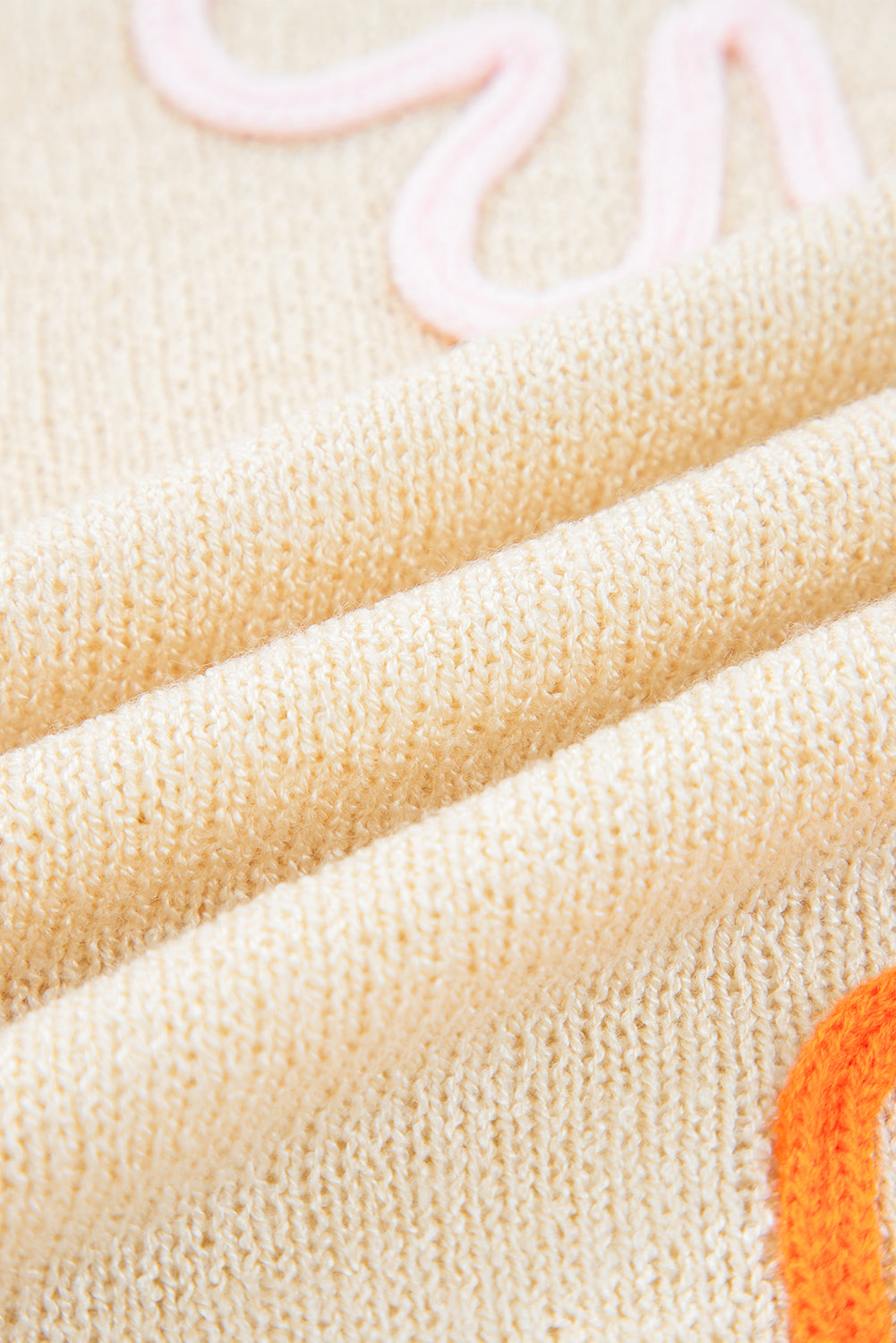 Jet Stream Flower Loose Sweater