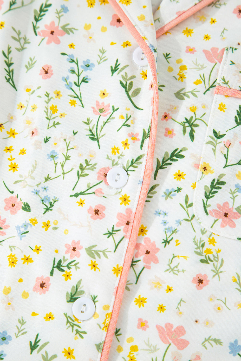 Cherry Print Pajama Set