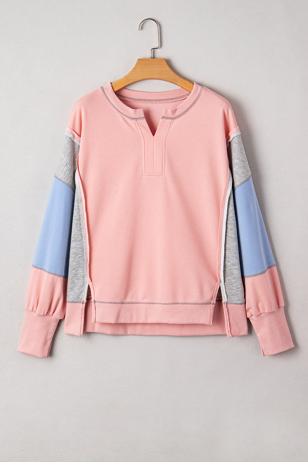 Pink Oversized Sweatshirt