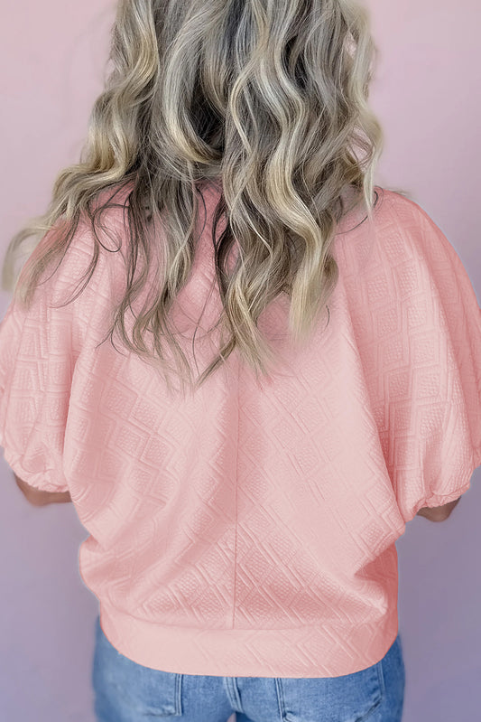 Light Pink Collar Top