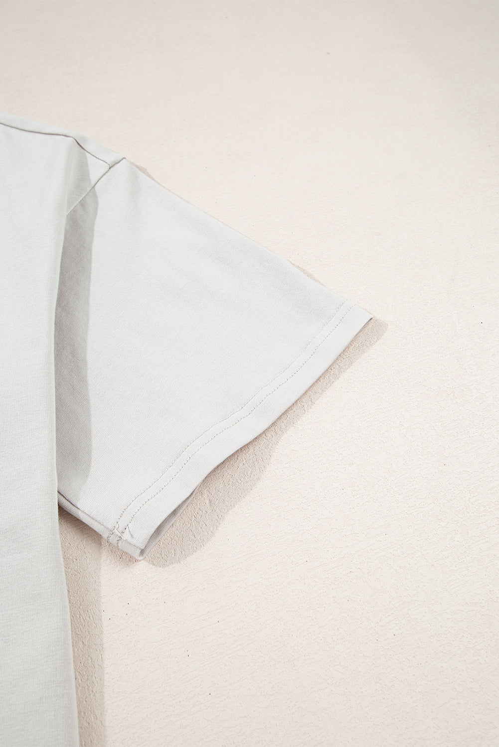 Laurel Green Big Bow Print Drop Shoulder Oversized Tee