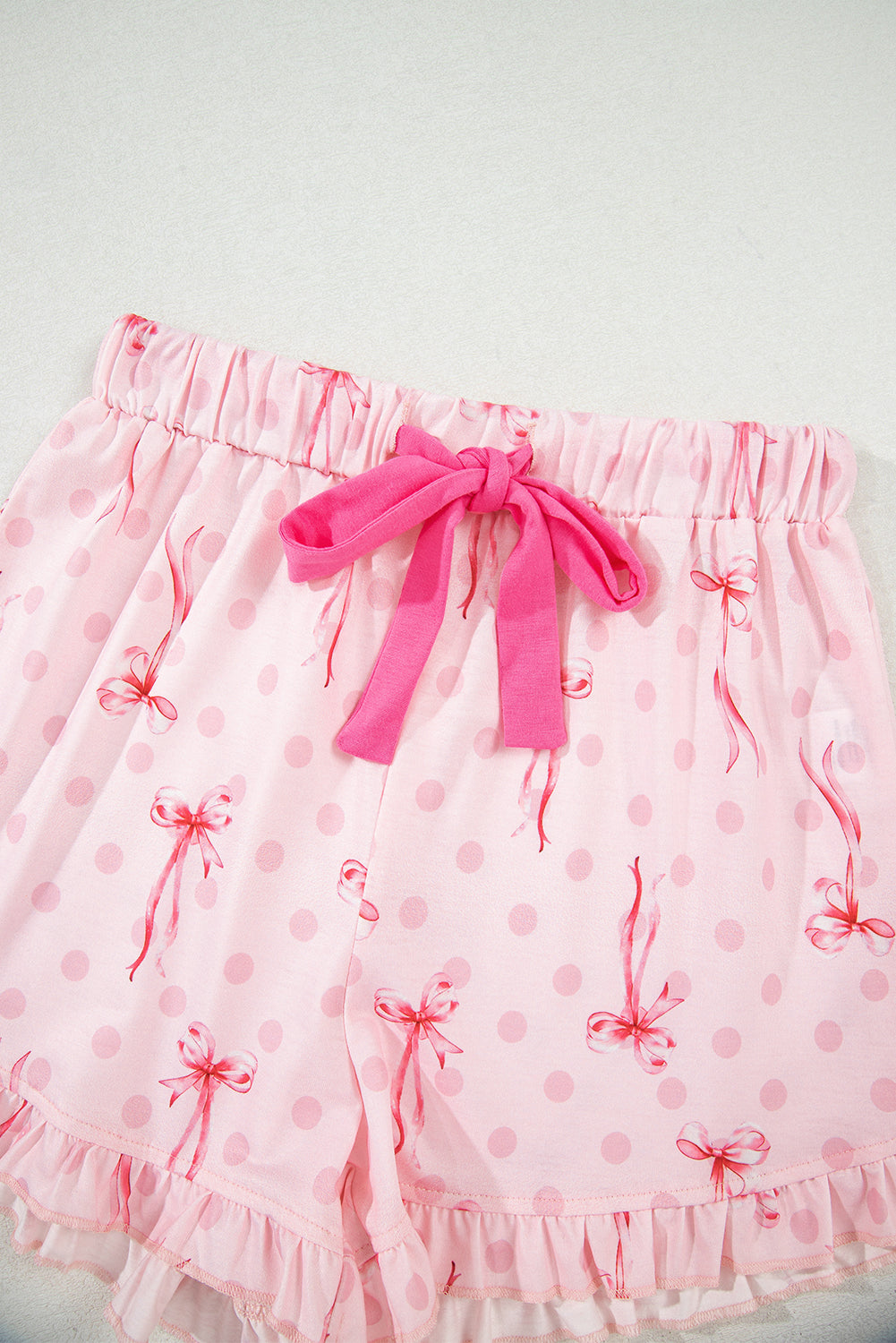 Cherry Print Pajama Set